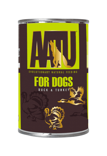 AATU Wet Dog Food: Adult Duck & Turkey 400g