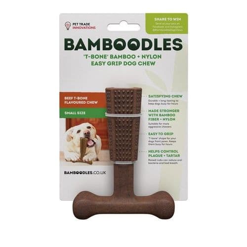 Bamboodles T-Bone Chew Beef Flavour Large