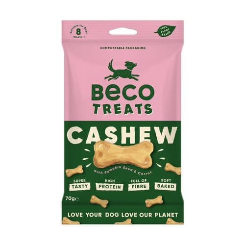 Beco Dog Treats: Cashew with Pumpkin Seed & Carrot 70g