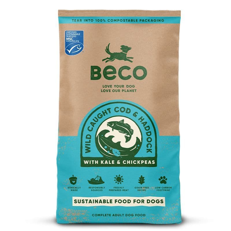 Beco Dry Dog Food: Adult MSC Certified Cod & Haddock