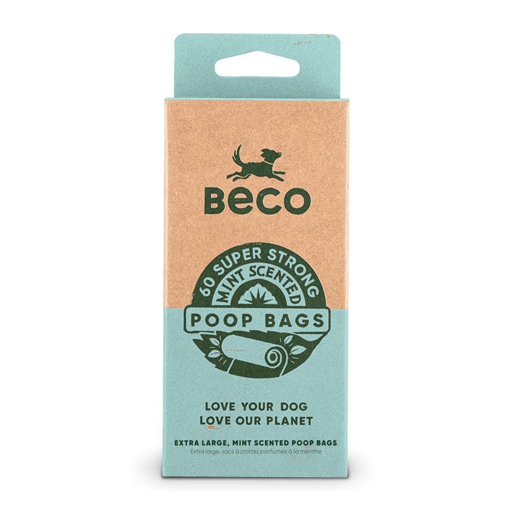 Beco Mint Scented Poop Bags 60pk