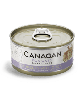 Canagan Wet Cat Food: Chicken with Duck 12x75g