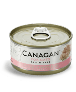 Canagan Wet Cat Food: Chicken with Ham 12x75g