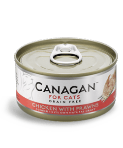 Canagan Wet Cat Food: Chicken with Prawns 12x75g