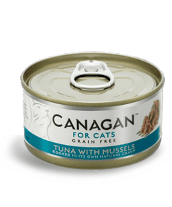 Canagan Wet Cat Food: Tuna with Mussels 12x75g