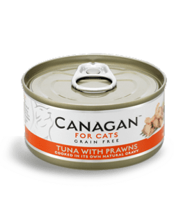 Canagan Wet Cat Food: Tuna with Prawns 12x75g