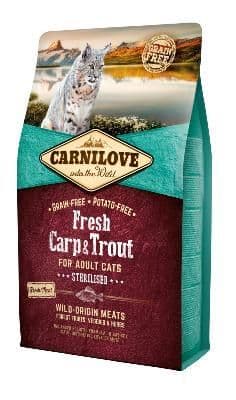 Carnilove Cat Food: Adult Fresh Carp & Trout