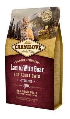 Carnilove Cat Food: Adult Lamb & Wild Boar