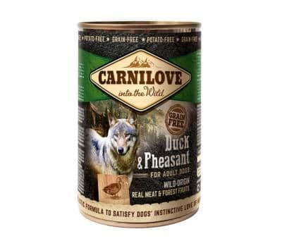 Carnilove Wet Dog Food: Adult Duck & Pheasant 6x400g