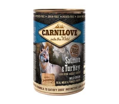 Carnilove Wet Dog Food: Adult Salmon & Turkey 6x400g