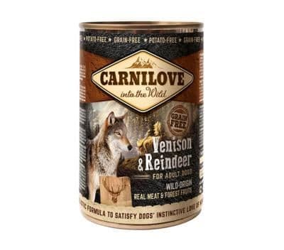 Carnilove Wet Dog Food: Adult Venison & Reindeer 6x400g