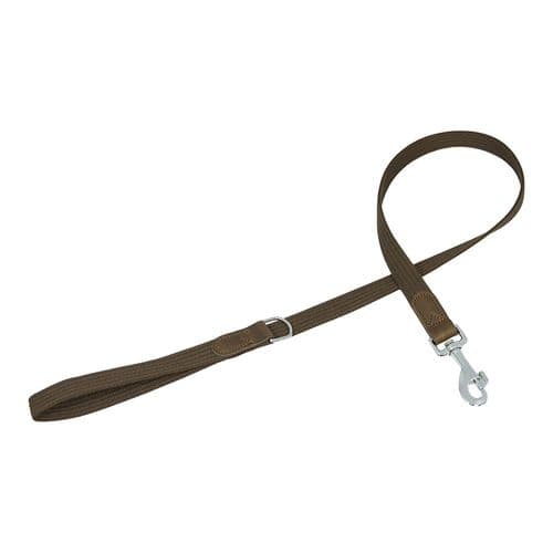 Earthbound Cotton Brown Lead Large 100cm x 25mm