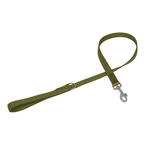 Earthbound Cotton Green Lead Large 100cm x 25mm