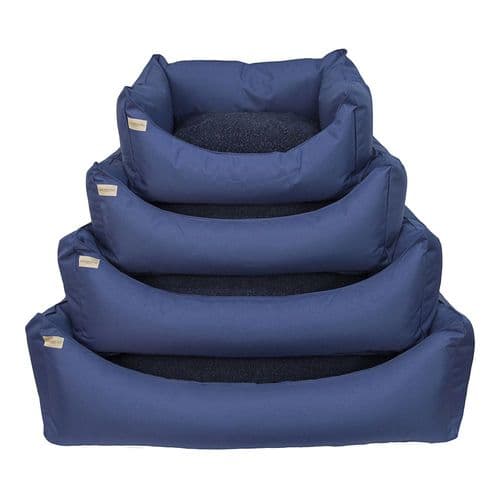 Earthbound Rectangular Removable Waterproof Bed Navy