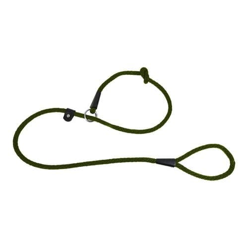 Earthbound Rope Slip Lead Green Medium 130cm x 1cm