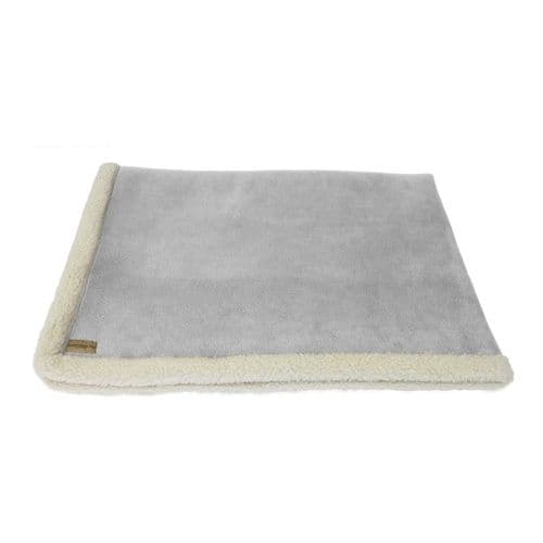 Earthbound Sherpa Pet Blanket Grey