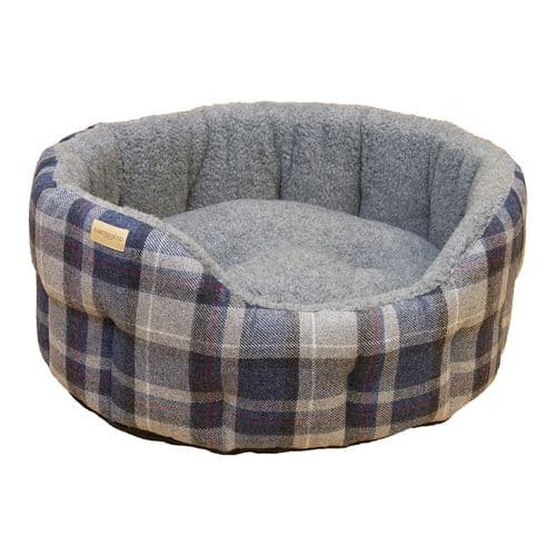 Earthbound Traditional Tweed Bed Grey Check
