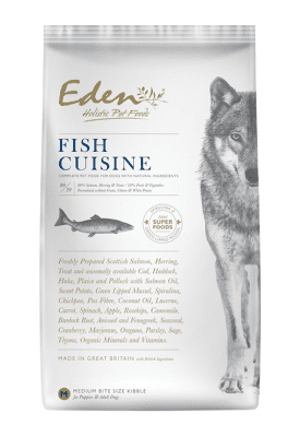 Eden Dog Food: 80/20 Fish Cuisine Medium Kibble