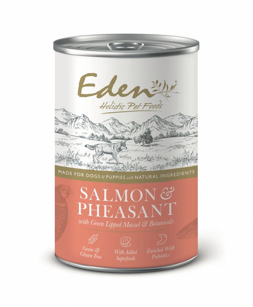 Eden Wet Dog Food Salmon & Pheasant 400g