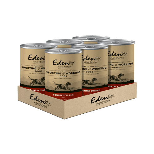 Eden Working Dog Food: Wet Food Country Cuisine 6x400g