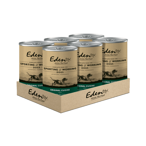 Eden Working Dog Food: Wet Food Original Cuisine 6x400g