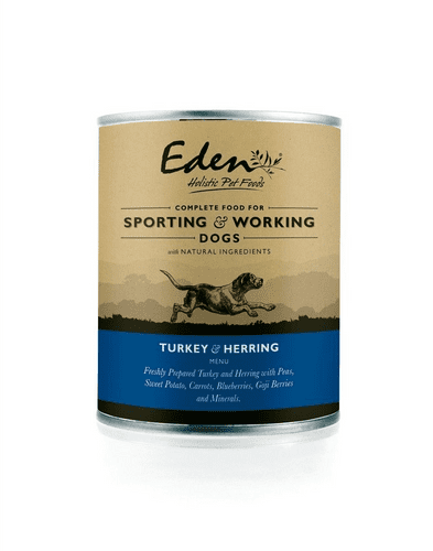Eden Working Dog Food: Wet Food Turkey & Herring 400g