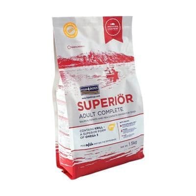 Fish4Dogs Dog Food: Adult Superior Salmon Small Bite 6kg