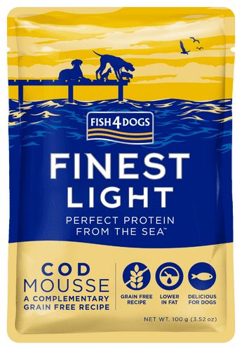 Fish4Dogs Finest Light Cod Mousse 100g