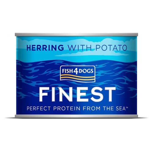 Fish4Dogs Wet Dog Food: Herring with Potato 185g