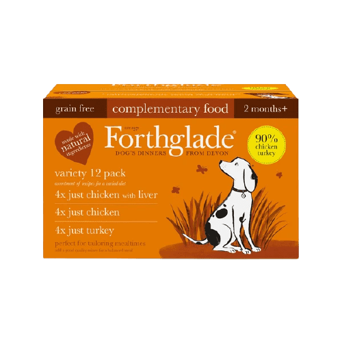 Forthglade Dog Food: Multi Pack Just Poultry 12x395g