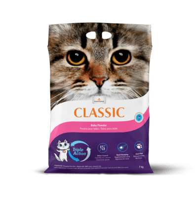 Intersand Classic Clumping Baby Powder Scent Cat Litter 14kg