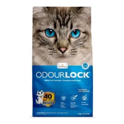 Intersand Odourlock Unscented Clumping Cat Litter 12kg