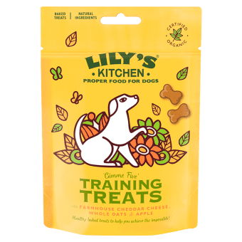 Lily's Kitchen Dog Treats: Cheese & Apple Training 80g