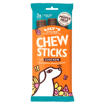 Lily's Kitchen Dog Treats: Chew Sticks with Chicken 3pk