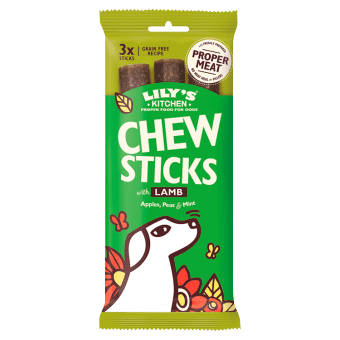 Lily's Kitchen Dog Treats: Chew Sticks with Lamb 3pk