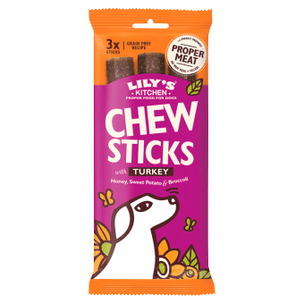 Lily's Kitchen Dog Treats: Chew Sticks with Turkey 3pk