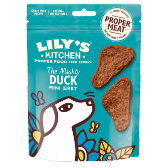 Lily's Kitchen Dog Treats: Duck Mini Jerky 70g