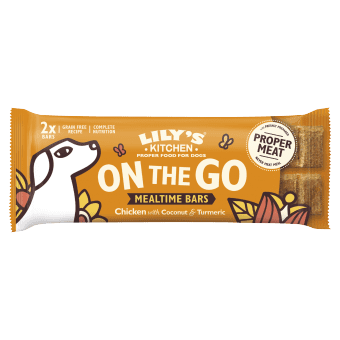 Lily's Kitchen Dog Treats: On the Go Mealtime Bars Chicken 40g