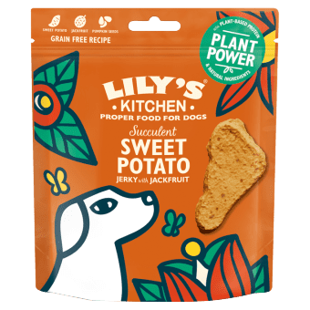 Lily's Kitchen Dog Treats: Succulent Sweet Potato & Jackfruit Jerky 70g