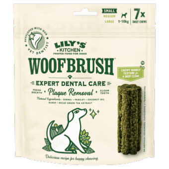 Lily's Kitchen Dog Treats: Woofbrush Dental Chew Small 7pk