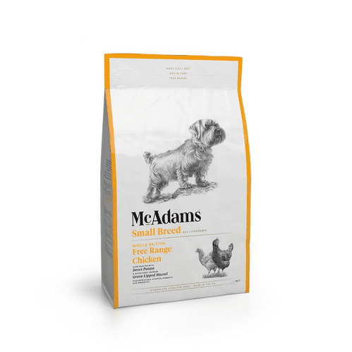 McAdams Dog Food: Adult Small Breed Free Range Chicken