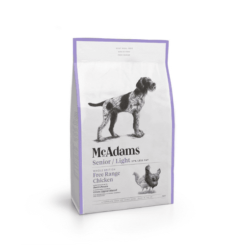 McAdams Dog Food: Light/ Senior Free Range Chicken