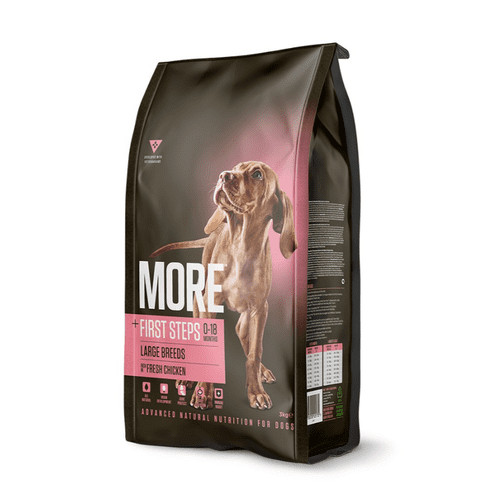MORE Dry Dog Food: +First Steps Large Breed Chicken 12kg