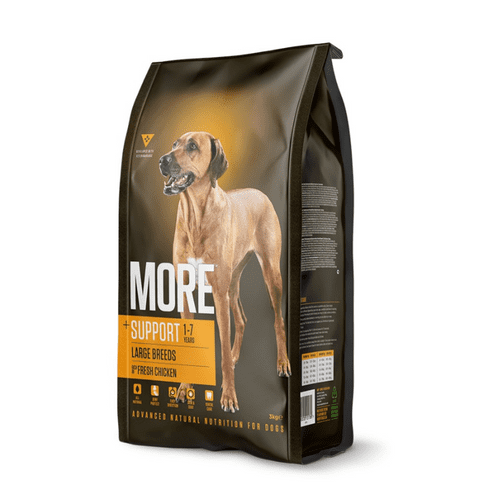MORE Dry Dog Food: +Support Large Breed Chicken 12kg