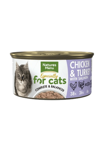 Natures Menu Wet Cat Food: Kitten Chicken, Turkey & Salmon 85g