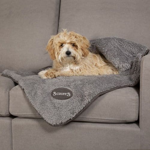 Scruffs Cosy Dog Blanket Grey (100cm x 72.5cm)