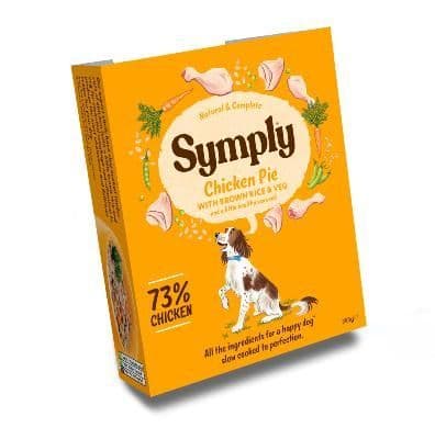 Symply Wet Dog Food: Adult Chicken with Brown Rice 7x395g