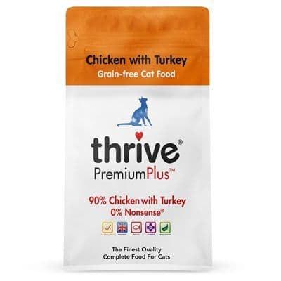 Thrive Dry Cat Food: Chicken with Turkey 1.5kg