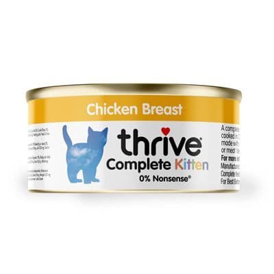 Thrive Wet Kitten Food: Chicken 75g