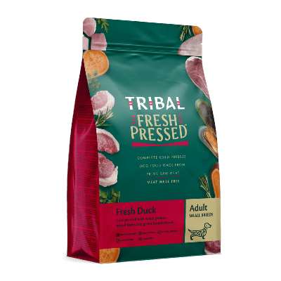 Tribal Dog Food: Adult Small Breed Cold Pressed Fresh Duck